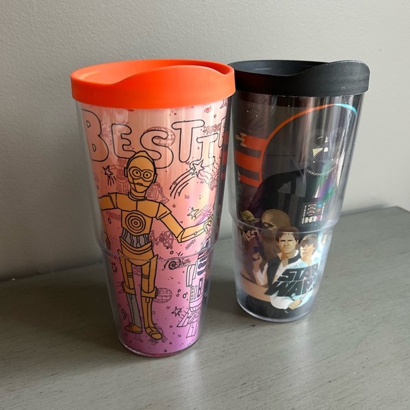 Tervis Star Wars Classic Double Wall Insulated Tumbler Lid Set- 24 oz USA RARE - Picture 3 of 17